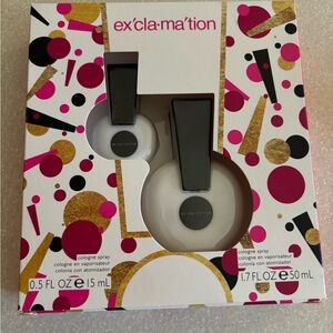 Exclamation Cologne Spray Set